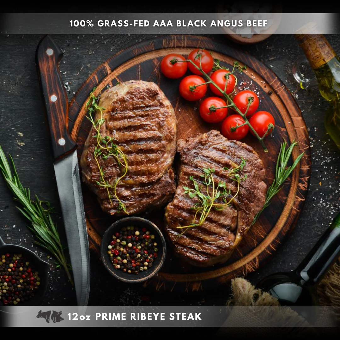 12 oz Ribeye Steak, 30-Day Aged (Grass Fed) - Image 2