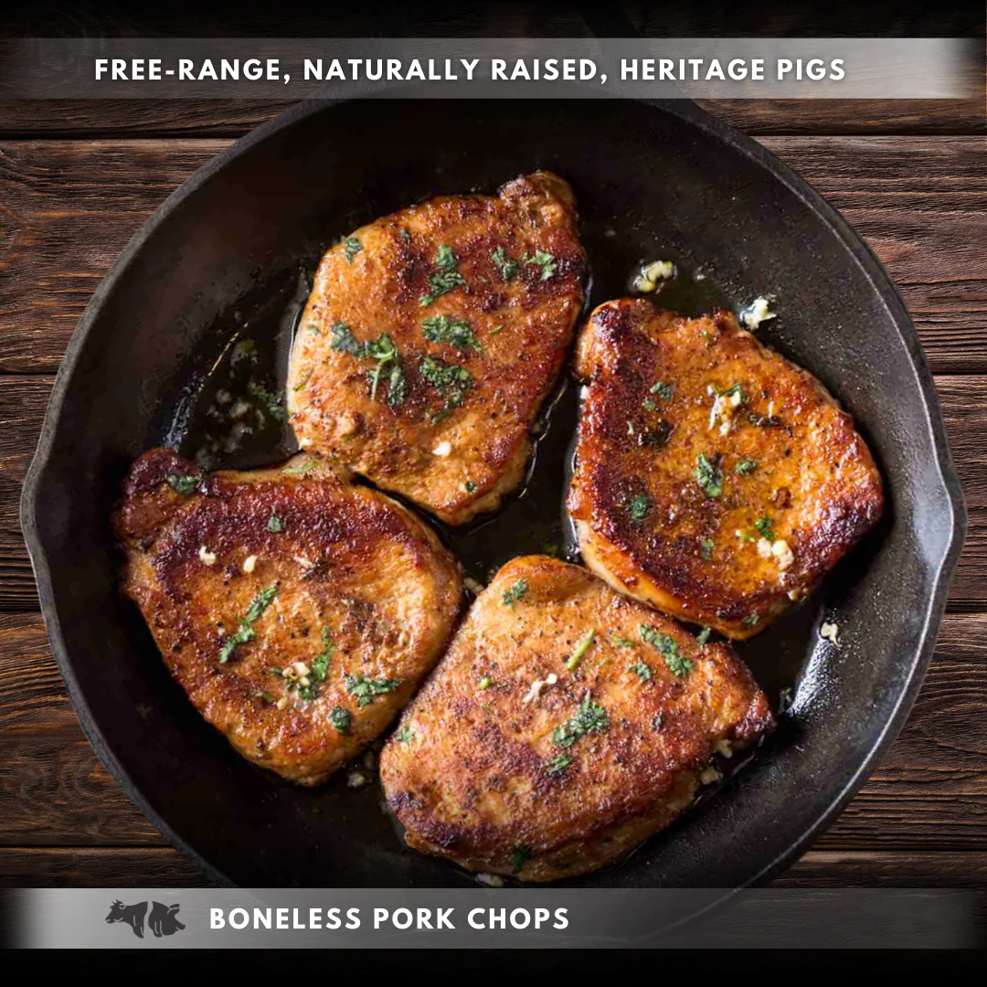 Boneless Pork Chops 6 oz - Image 2